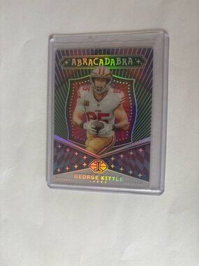 George Kittle Abracadabra Insert 2024 Panini Illusions 49ers
